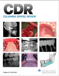 Columbia Dental Review cover 2013-2015